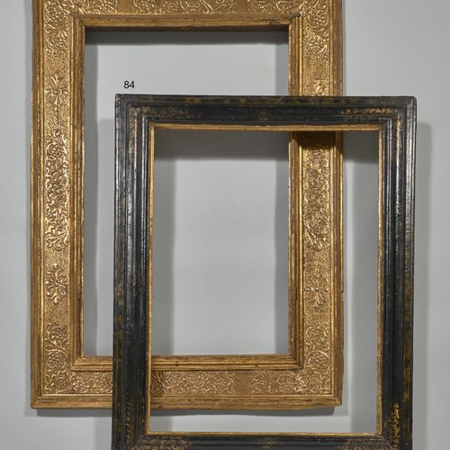 Null Italie, Florence, XVIe-XVIIe siècle 
Cadre en tilleul mouluré et doré dit à&hellip;