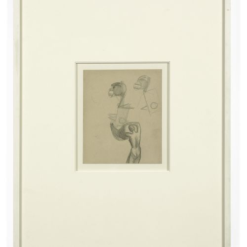 Null Julio GONZALEZ 1876 - 1942
Etudes
Crayon sur papier
16,20 x 13,50 cm (6,38 &hellip;