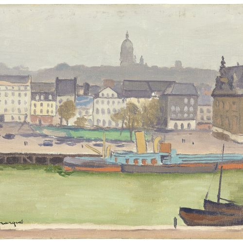 Null Albert MARQUET 1875 - 1947
Boulogne sur mer, le port et la ville - 1930
Hui&hellip;