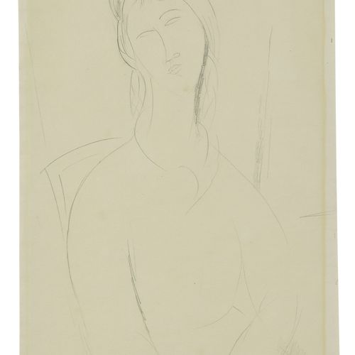 Null Amedeo MODIGLIANI 1884- 1920
Jeanne Hébuterne assise - Circa 1918
Crayon su&hellip;