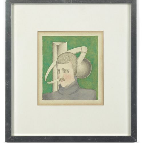 Null Joseph CSAKY 1888- 1971
Portrait d'homme
Aquarelle et crayon sur papier
Sig&hellip;