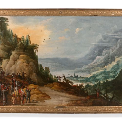 Null Joos de MOMPER et atelier Anvers, 1564 - 1635
Paysage de montagne avec la l&hellip;