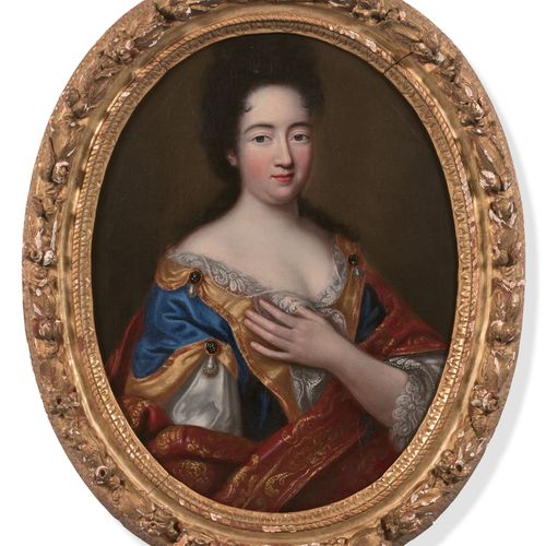 Jean GUYNIER Grenoble, 1630 1707 Suite de six portraits de dames de qualité Huil&hellip;