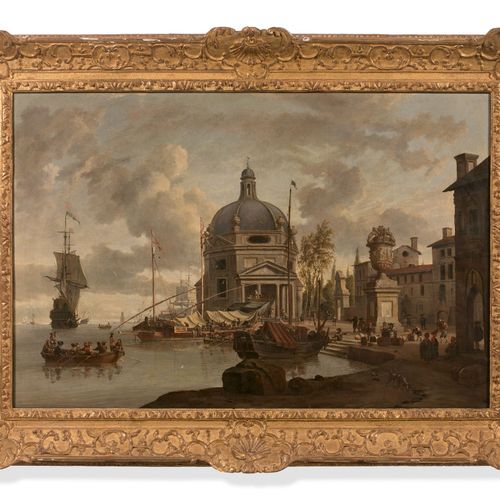Null Abraham STORCK Amsterdam, 1644 - 1708
Vue imaginaire d'un port méditerranée&hellip;