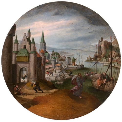 Null Abel GRIMMER Anvers, 1570 - avant 1619
Le mois de février ou L'appel de Pie&hellip;