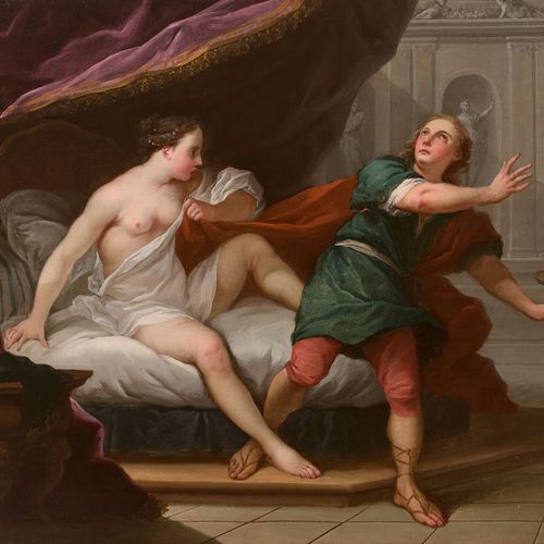 Null Ecole italienne du XVIIIe siècle 
Joseph et la femme de Putiphar
Huile sur &hellip;