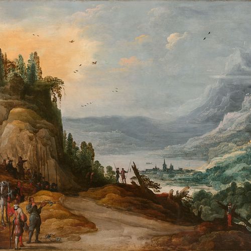 Null Joos de MOMPER et atelier Anvers, 1564 - 1635
Paysage de montagne avec la l&hellip;