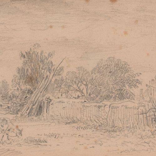 Null Théodore ROUSSEAU Paris, 1812 - Barbizon, 1867
Paysan et ses vaches dans un&hellip;
