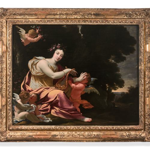 Null Michel DORIGNY Saint-Quentin,1617 - Paris, 1665
Erato, muse de la Poésie ly&hellip;