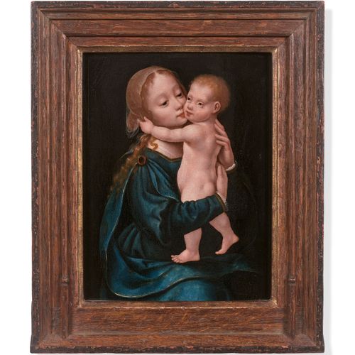 Null Cornelis van CLEVE et atelier Anvers, 1520 - (?), après 1594
La Vierge tena&hellip;