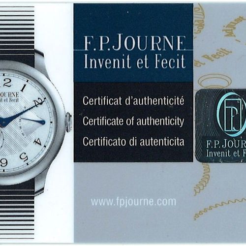 Null F.P. JOURNE 
Chronomètre Souverain, n° 148
Vers 2006



Montre bracelet en &hellip;