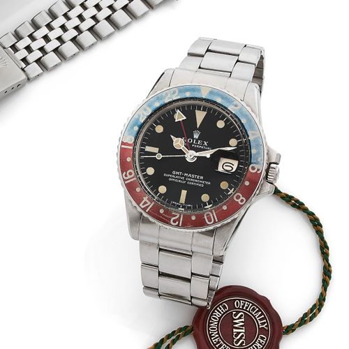 Null ROLEX 
GMT Master, ref. 1675, n° 3224654
Vers 1972



Montre bracelet en ac&hellip;