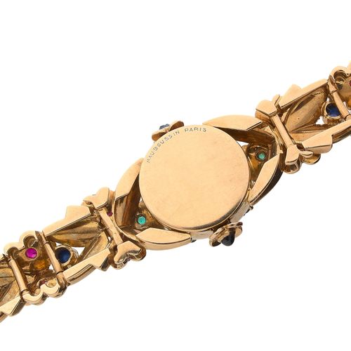 Null MAUBOUSSIN 
Vers 1950



Montre bracelet de dame à secret en or jaune 18k s&hellip;