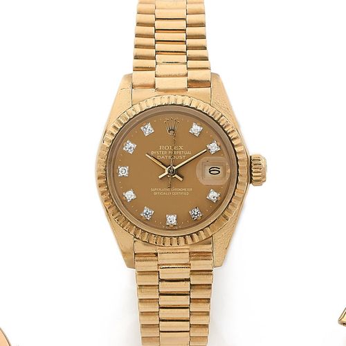 Null ROLEX 
Datejust, ref. 6917, n° 7524548
Vers 1983



Montre bracelet en or j&hellip;