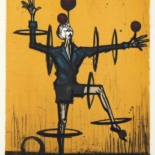 Null Bernard BUFFET (1928 - 1999)
MON CIRQUE - 1968
Paris, Fernand Mourlot, 1968&hellip;