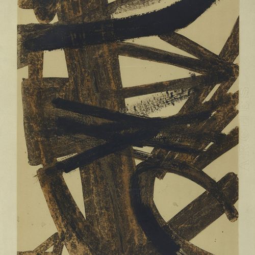 Null Pierre SOULAGES (d'après) (Né en 1919)
Composition – 1947/1960
Lithographie&hellip;
