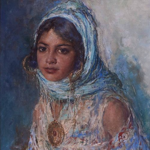 Null Edouard VERSCHAFFELT 1874-1955
Portrait de jeune femme
Huile sur toile
60 x&hellip;