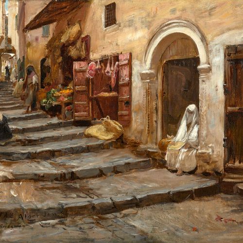 Null Frederick Arthur BRIDGMAN 1847-1928
Casbah d'Alger, 1886
Huile sur toile
Si&hellip;