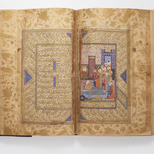 SA'DI (M. 1291 92) : GULISTAN Shiraz, Iran safavide, vers 1575 ; restaurations u&hellip;