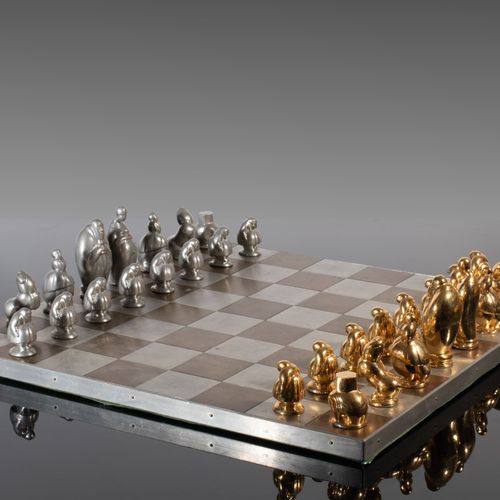 Null Marie-Louise IDESTAM-BLOMBERG 1898-1988
Jeu d'échecs - circa 1946
Échiquier&hellip;