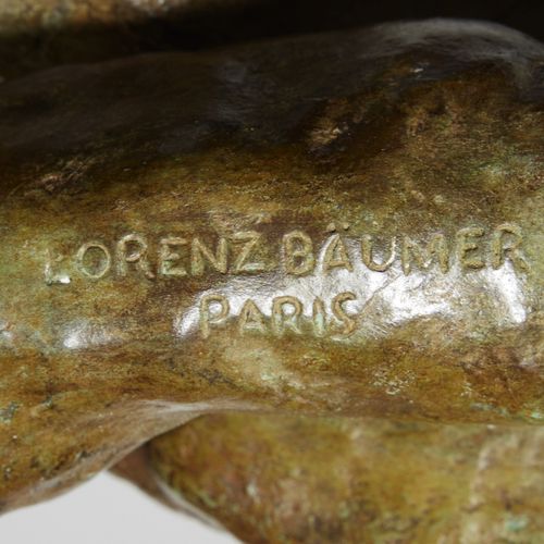 LORENZ BÄUMER Né en 1965 Suspension « Pommier » 1998 Bronze à patine brune verte&hellip;