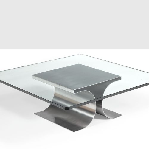 Null Michel BOYER 1935-2011
Table basse « X » - le modèle créé en 1968
Piètement&hellip;