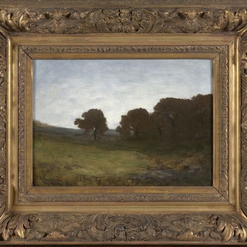 Null Auguste POINTELIN Arbois, 1839 - Mont-sous-Vaudrey, 1933
Paysage de campagn&hellip;