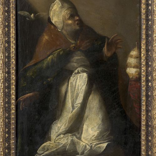 Null Attribué à Carlo SARACENI Venise, 1579 - 1620
Saint Grégoire le Grand
Toile&hellip;