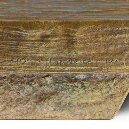 Null 杰曼-里奇尔 1902- 1959
带着磨坊翅膀的堂吉诃德 - 1949年
天然青铜
平台上有签名和编号 "G.Richier 7/8"，平台边缘有创&hellip;