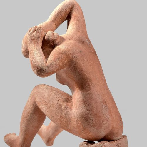 Null Aristide MAILLOL 1861-1944
Dina assise sur un socle mobile - 1937
Terre cui&hellip;