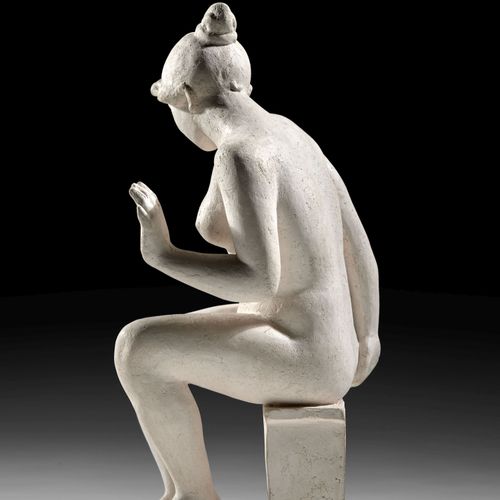 Null Aristide MAILLOL 1861-1944
Leda - 1900
Terracotta bianca
Firmato con il mon&hellip;