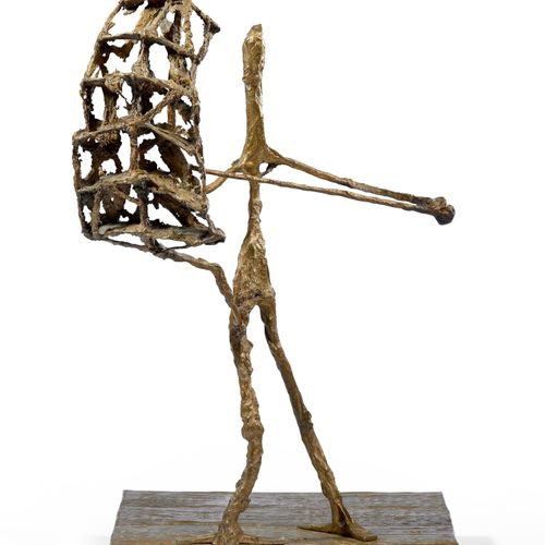 Null Germaine RICHIER 1902- 1959
Don Quichotte à l'aile de moulin - 1949
Bronze &hellip;