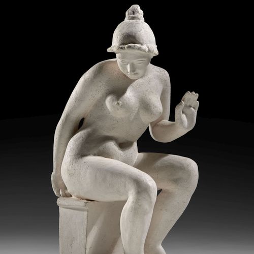 Null Aristide MAILLOL 1861-1944
Leda - 1900
White terracotta
Signed with the mon&hellip;