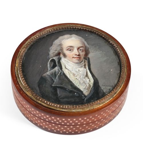 Null Johann Julius HEINSIUS Hildburghausen, 1740 - Orléans, 1812
Homme à la vest&hellip;