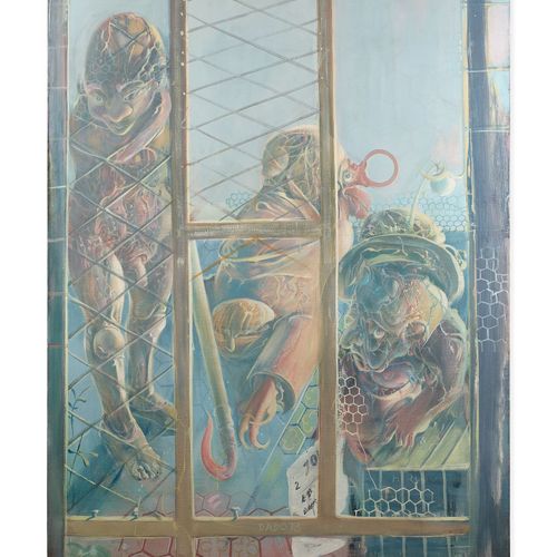 Null 达多 (1933 - 2010)
扫血者III - 1973
布面油画
有两次签名和日期，中心下方和右下方 "达多，73"。


146.50 x 1&hellip;