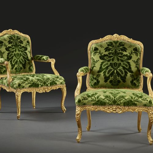 Null PAIR OF QUEEN'S CHAIRS OF THE LOUIS XV ERA Attributed to René Cresson
In ca&hellip;
