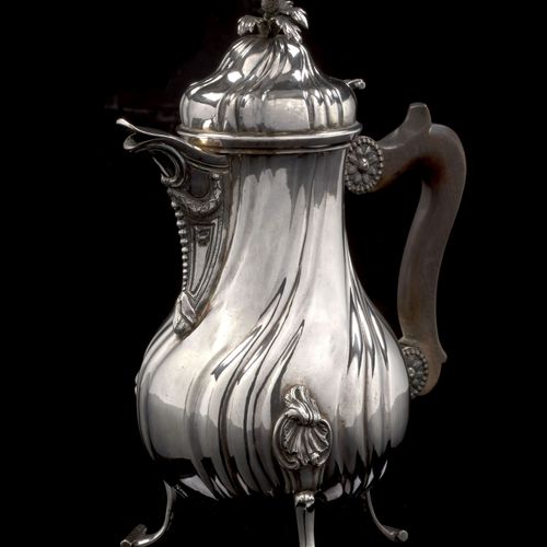 Null SILVER SIDE SHELTER Master goldsmith Pierre Théry
Lille, 1792
Of baluster f&hellip;