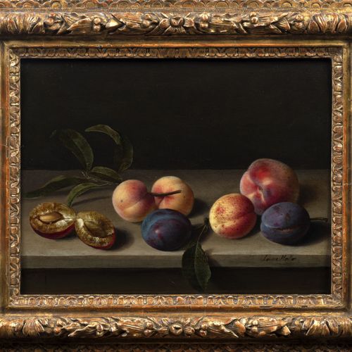 Null Louyse MOILLON Paris, 1610 - 1696
Stillleben mit Früchten, Pfirsichen, Apri&hellip;