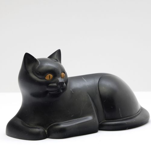 Null 弗朗索瓦-格扎维埃-拉兰内 1927-2008
猫 - 约 1990 年
黑色和黄色锡耶纳大理石

由巴黎 Artcurial 出版社出版

底座上有&hellip;