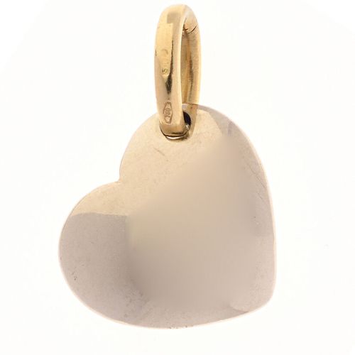 POMELLATO - PENDENTIF Coeur modèle "Dodo" signé en or jaune 750/°°. 1.5 x 2 cm. &hellip;