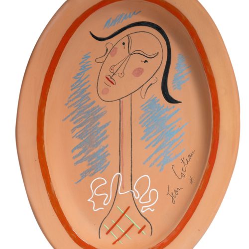 Jean COCTEAU (1889-1963) Le miroir d'Arlequin signé Jean Cocteau; inscrit et num&hellip;