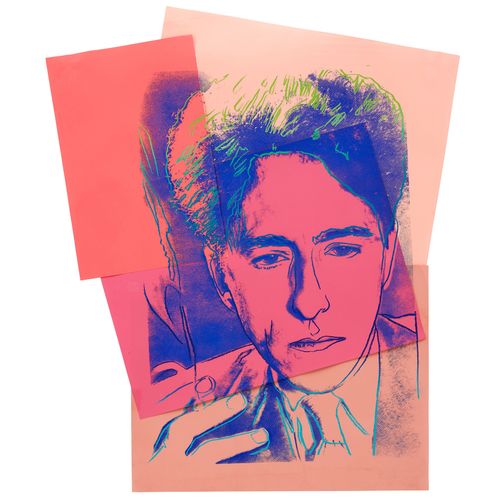 Andy Warhol (1928-1987) Jean Cocteau portent les tampons de l'Estate Andy Warhol&hellip;