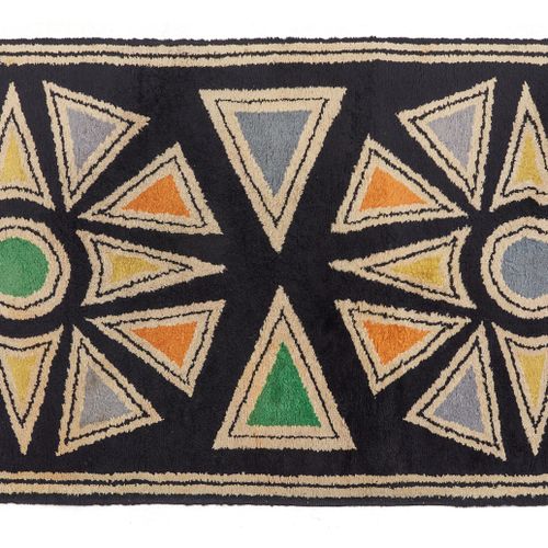 Jean COCTEAU (1889-1963) Vitrail tapisserie
232 x 119cm (91 5/16 x 46 7/8in).
Co&hellip;