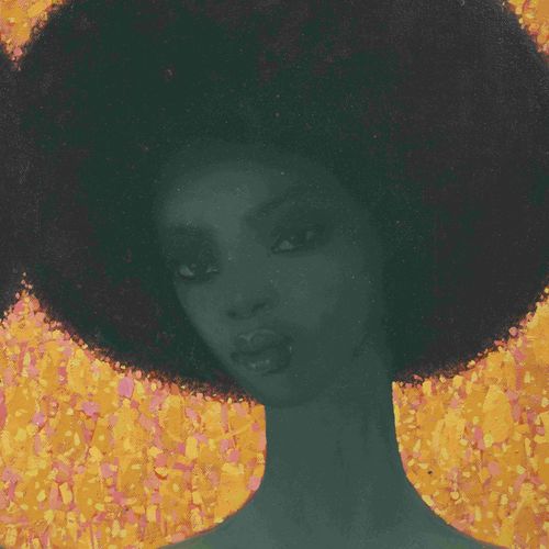 GETAHUN ASSEFA BALCHA (ETHIOPIE, NÉ EN 1967) * Yellow Flowers, 2020 signé et dat&hellip;