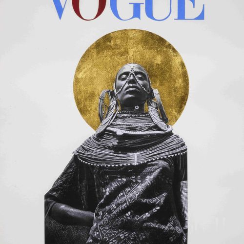 GODFRIED DONKOR (GHANA, NÉ EN 1964) Deux oeuvres (i-ii): (i) Madonna on Vogue, 2&hellip;