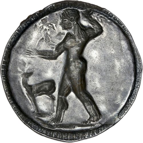 Null BRUTTIUM : Canlonia (530-480 av. J.-C.) Statère. 8,05 g. Apollon Catharsis &hellip;