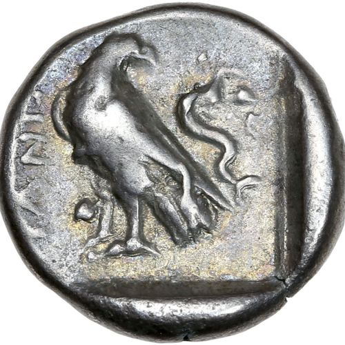 Null CRETE : Itanos (320-270 av. J.-C.) Drachme. 5,22 g. Tête d Athéna à gauche,&hellip;