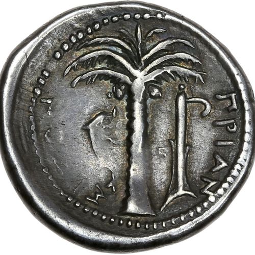 Null CRETE : Praisos (330-270 av. J.-C.) Drachme. 5,19 g. Tête de nymphe à droit&hellip;