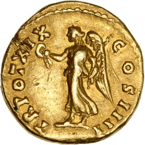 Null ANTONIN, le Pieux (138-161) Auréus. Rome (138-161). 7,38 g. Sa tête laurée &hellip;