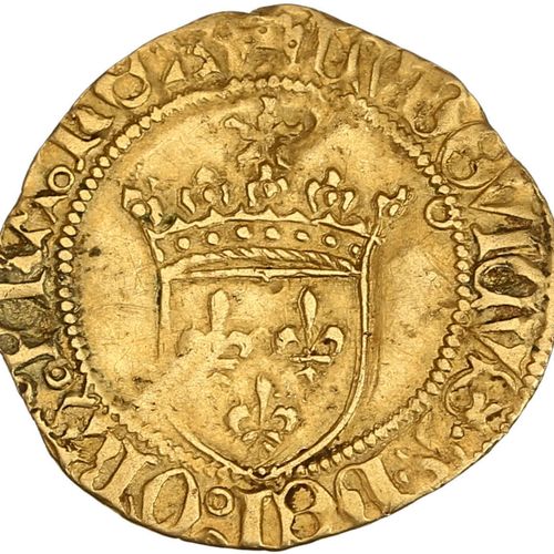 Null LOUIS XII (1498-1514) Demi écu d or au soleil (25 avril 1498). Toulouse (Po&hellip;